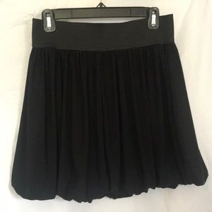 Maurice’s Scrunched black skirt
